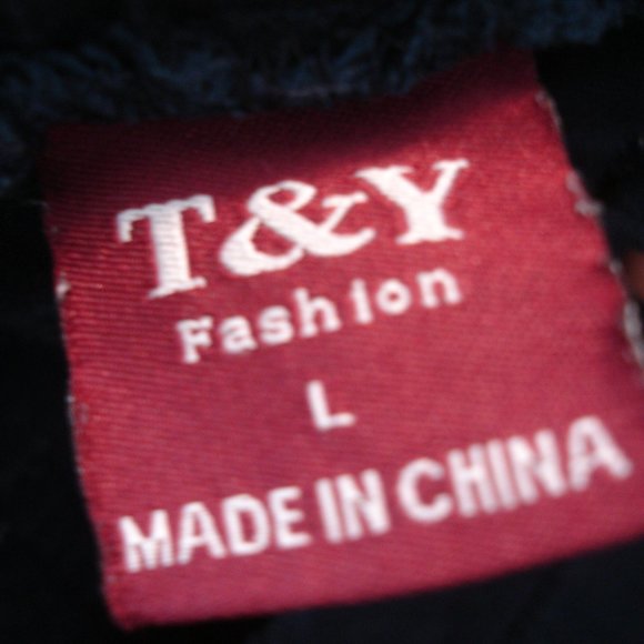 Slim Fit Blue Jogger Pants, Size Large - Picture 4 of 4